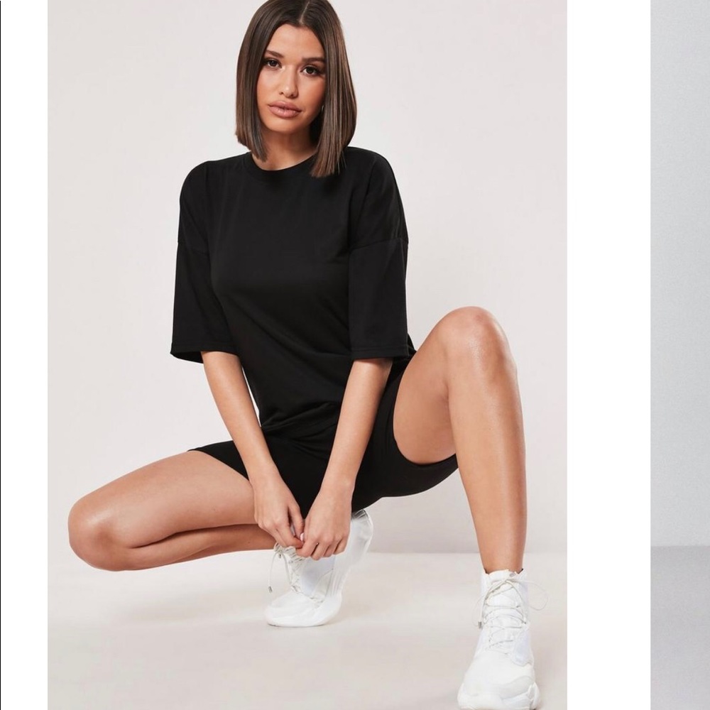 Missguided bike short set